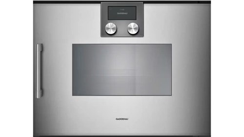 Lò hấp âm tủ Gaggenau BSP220111 200 series -Thép không gỉ- 50L - Bản lề cửa bên phải